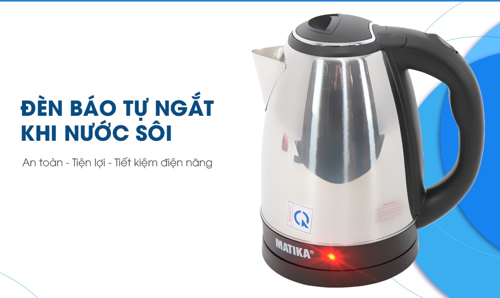 Mô tả Ấm Siêu Tốc MATIKA Inox 1.8L MTK18 - 4