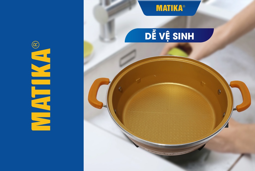 Mô tả Nổi lẩu điện đa năng MATIKA 6L 1800W MTK-9032 - 6