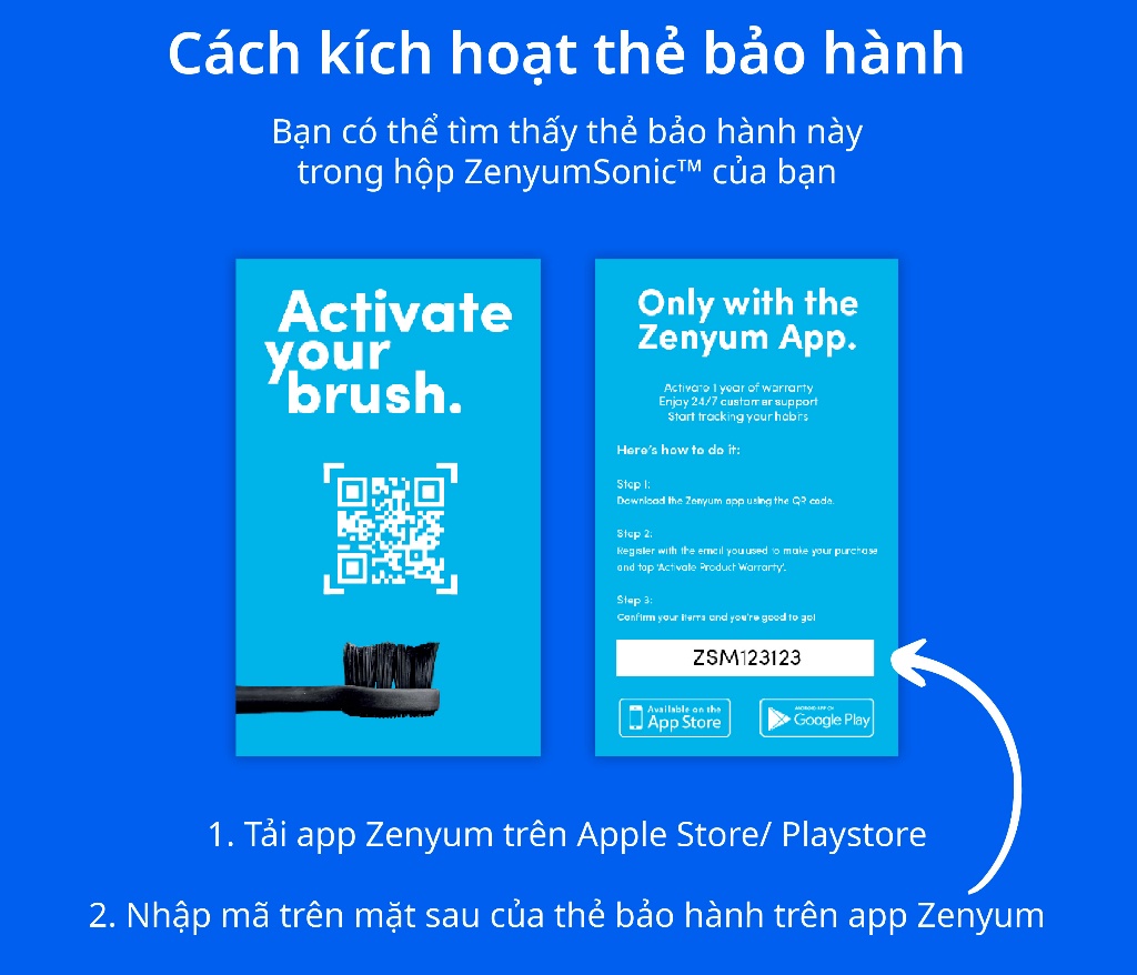 Mô tả Bàn Chải Điện Zenyum Sonic Màu Xanh Mint - Công Nghệ Singapore - 3