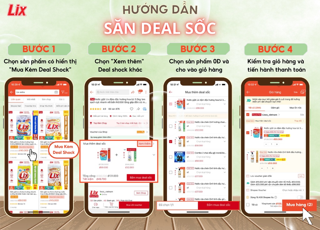 Mô tả Bột giặt Lix Extra hương hoa 5.5Kg EB568 làm trắng quần áo tăng gấp đôi sức mạnh lưu hương lâu cho giặt tay và máy - 1