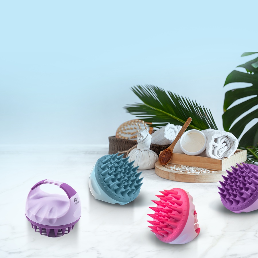 Mô tả Lược Gội Đầu Massage Life360 LE-LGD22 Giảm Gàu, Giảm Rụng Tóc Hiệu Quả - Màu Tím - Hàng Chính Hãng - 11
