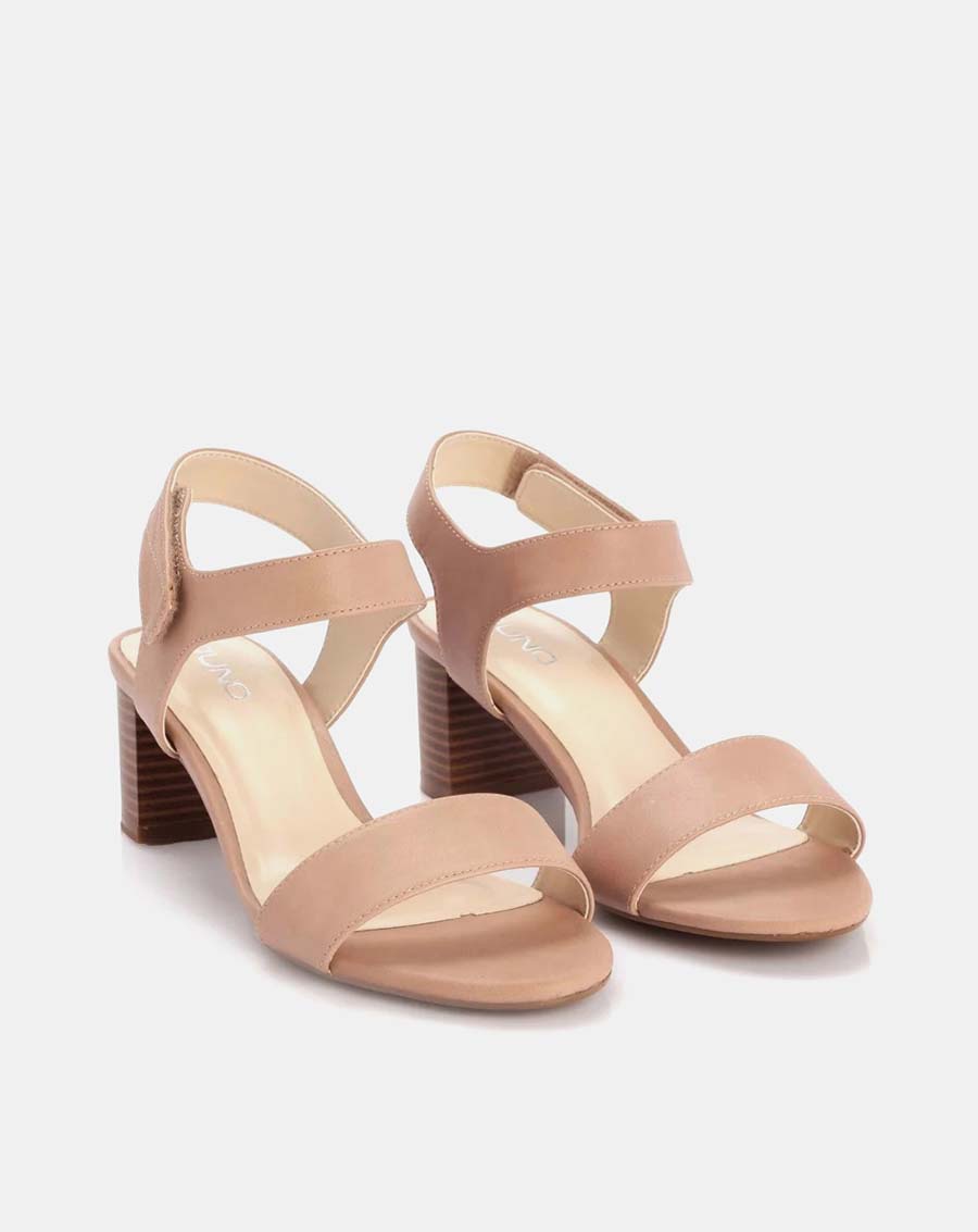 Mô tả Giày Sandal Nữ 5cm Thời Trang JUNO Gót Vuông Quai Ngang SD05003 - 5