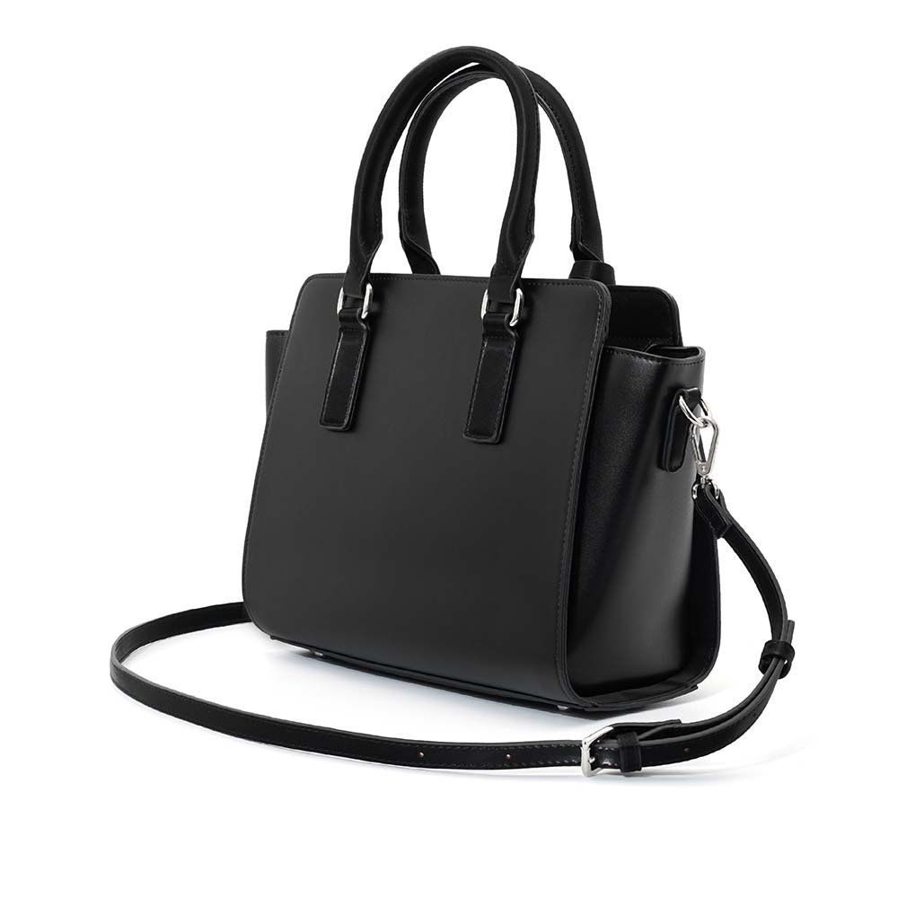 Mô tả Túi Xách Trung Nữ Thời Trang JUNO Tote Charm Trang Trí Phối 2 Màu TXT220 - 4