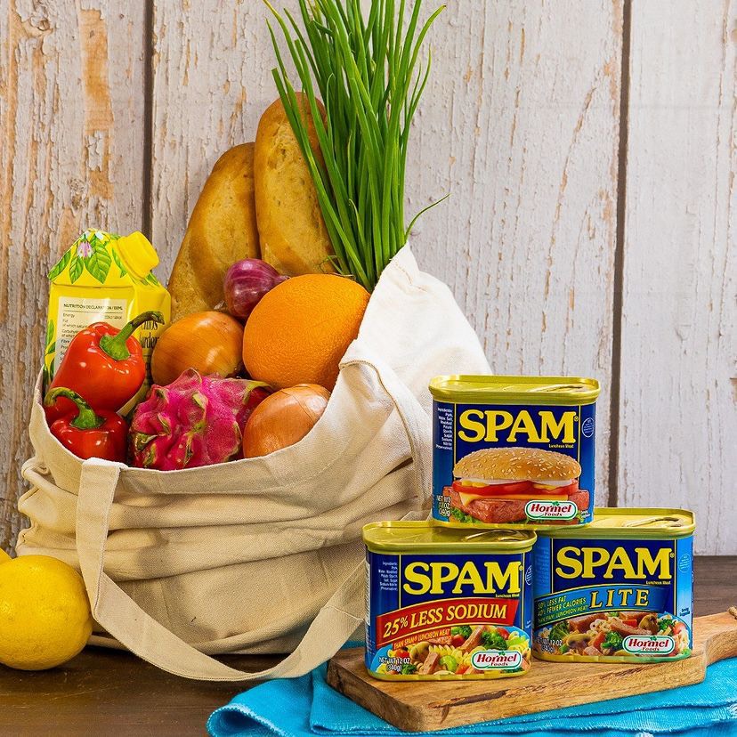 Thịt Heo Hộp SPAM Giảm Mặn 340g - Nhập Khẩu Mỹ | Hormel SPAM Less ...