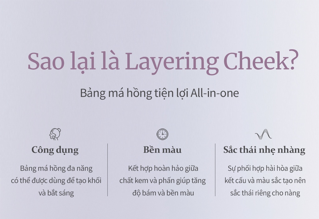 Mô tả Má Hồng Dạng Phấn Và Kem 2 Ô hince True Dimension Layering Cheek - 4