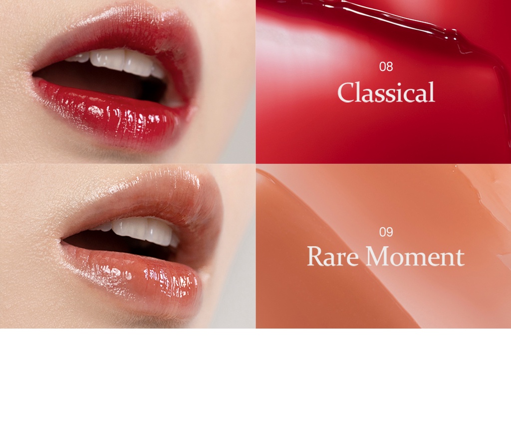 Mô tả Son Tint Bóng hince Mood Enhancer Water Liquid Glow 4ml - 8