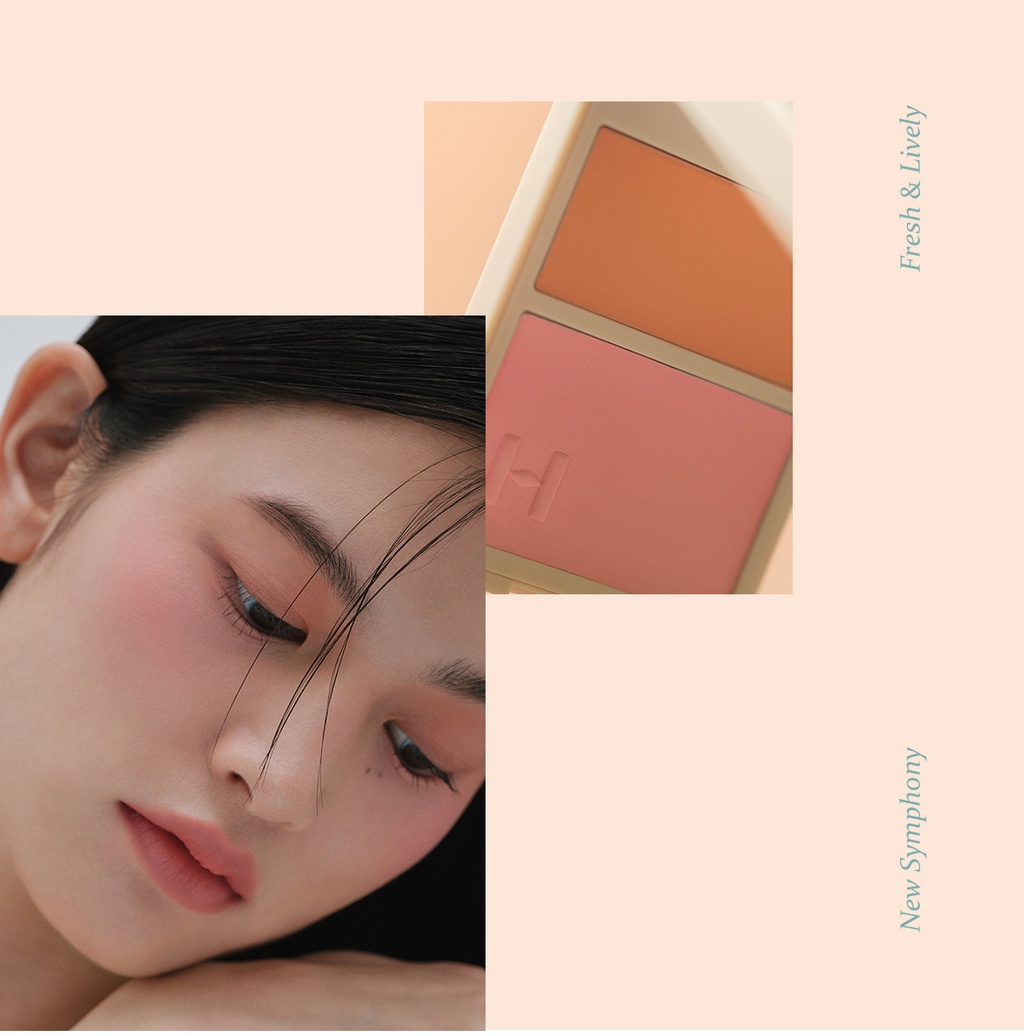 Mô tả Má Hồng Dạng Phấn Và Kem 2 Ô hince True Dimension Layering Cheek - 10