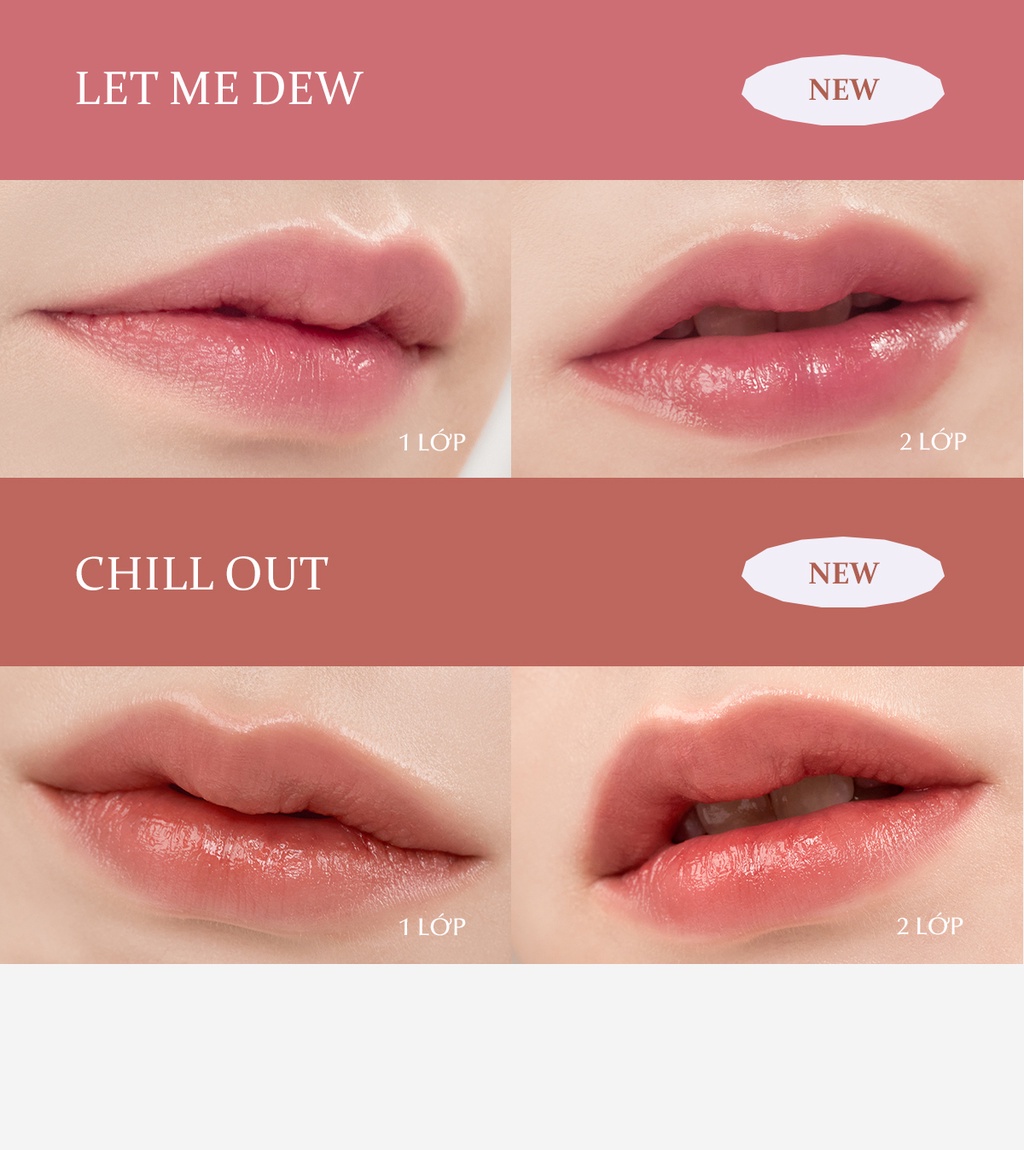Mô tả Son Dưỡng Có Màu hince Mood Enhancer Lip Glow - 6