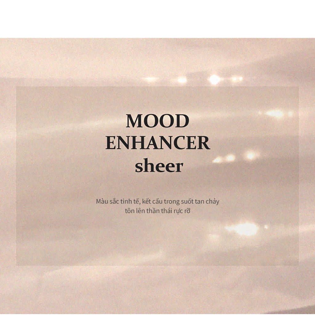 Mô tả Son Thỏi hince Mood Enhancer Sheer 3.5G - 1