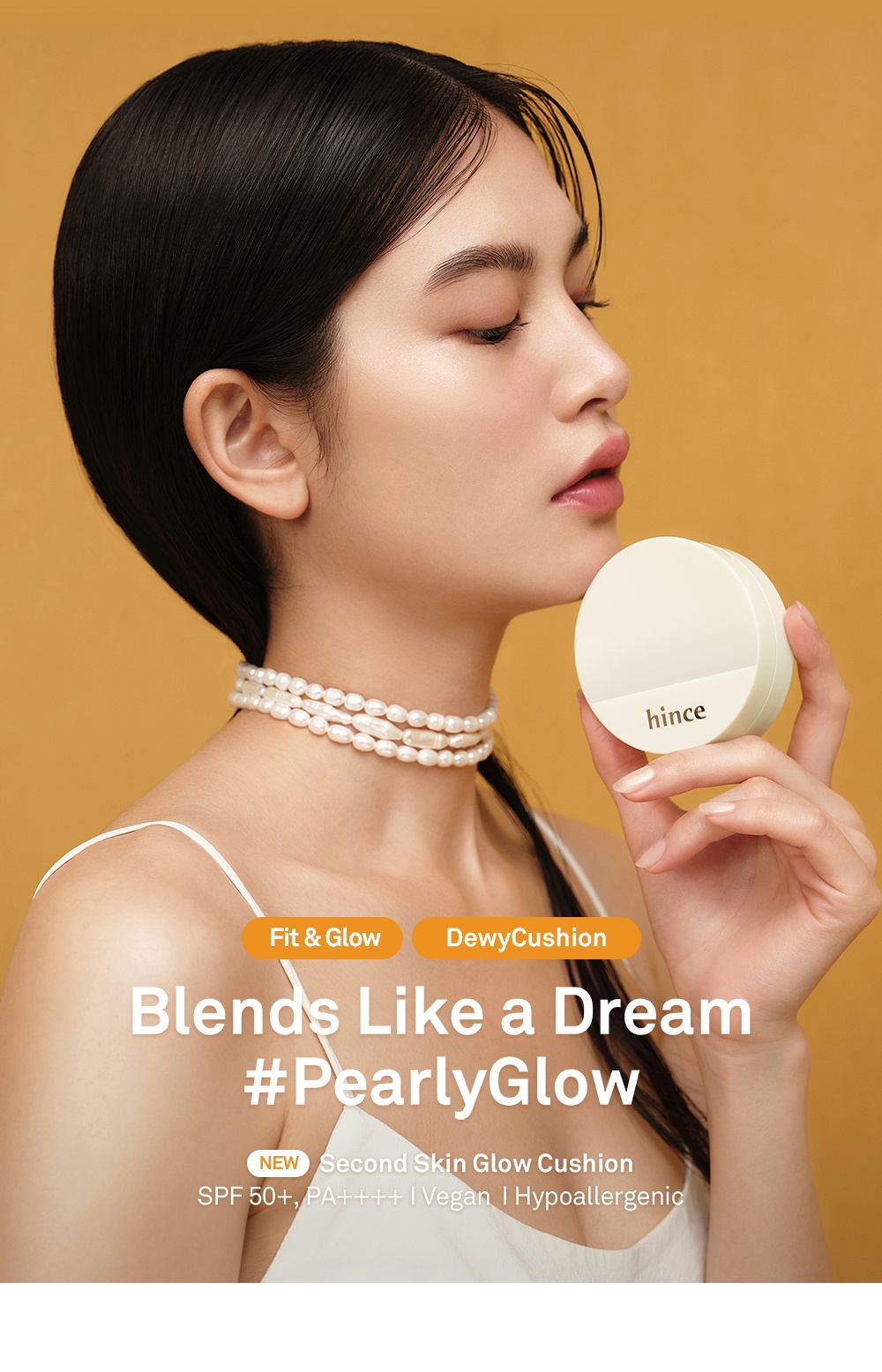 Mô tả Phấn Nước hince Second Skin Glow Cushion 12g - 1