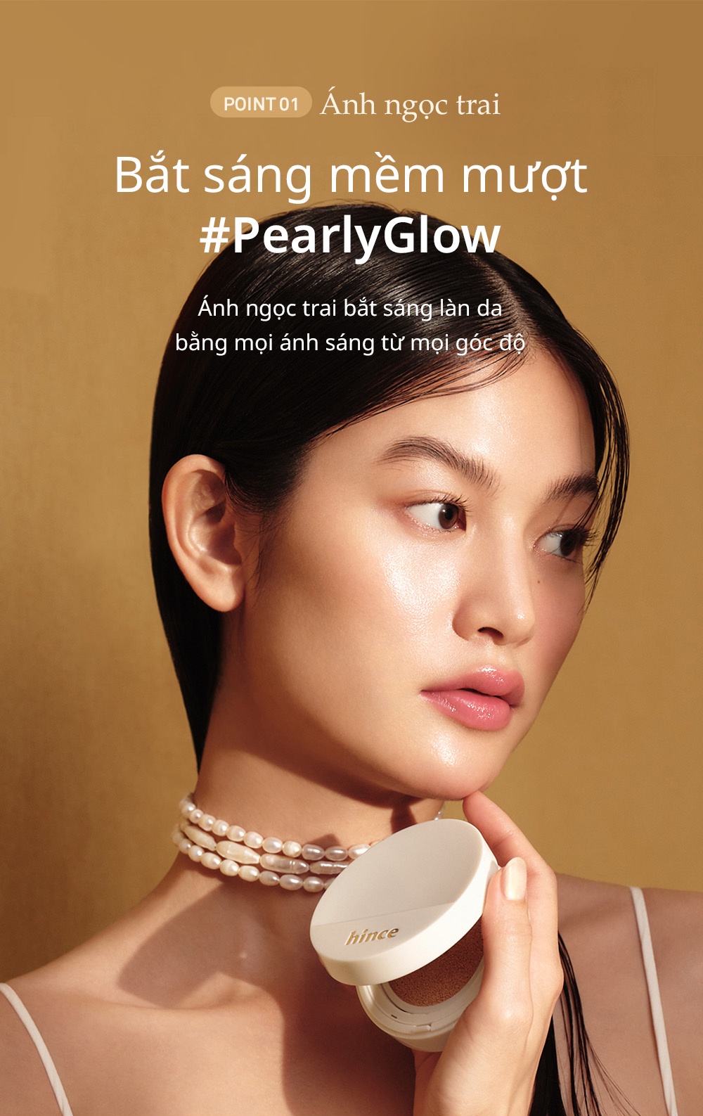 Mô tả Phấn Nước hince Second Skin Glow Cushion 12g - 4