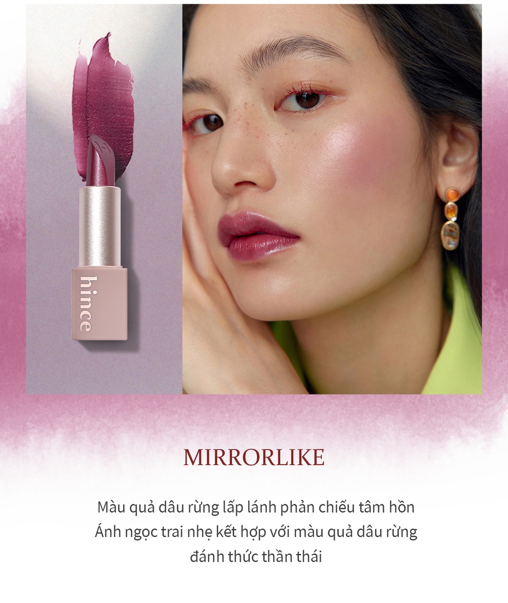 Mô tả Son Thỏi hince Mood Enhancer Sheer 3.5G - 7