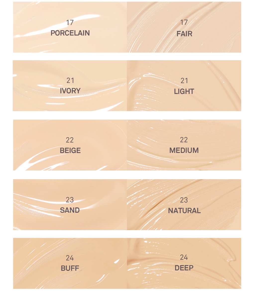 Mô tả Kem Nền Che Phủ Hoàn Hảo SPF30 PA++ hince Second Skin Foundation 40Ml - 8