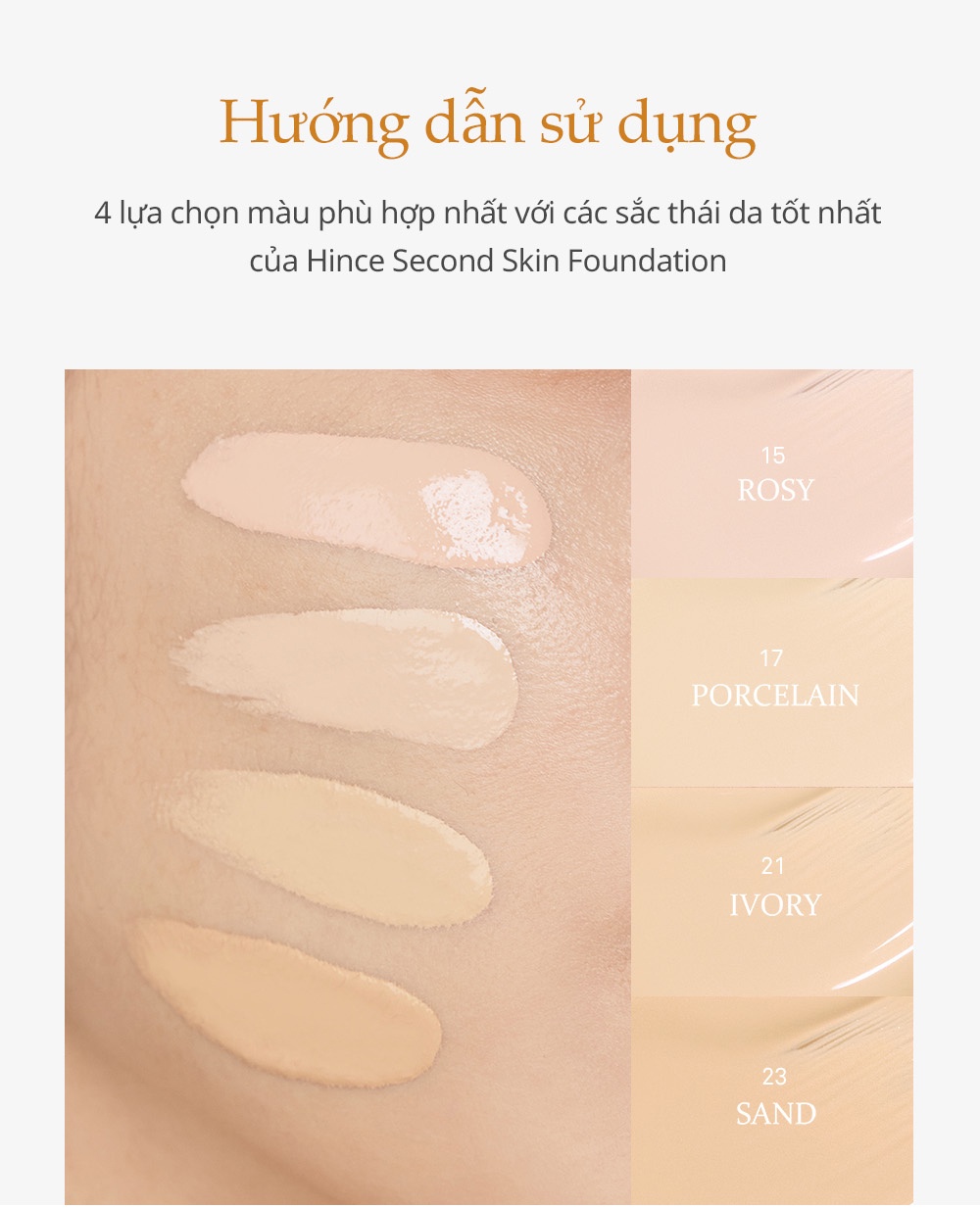 Mô tả Phấn Nước hince Second Skin Glow Cushion 12g - 7