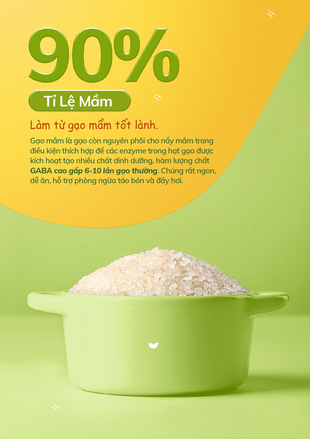 Mô tả Combo 3 hũ gạo sữa hữu cơ Mămmy nấu cháo cho bé ăn dặm, hũ 140gr - 6
