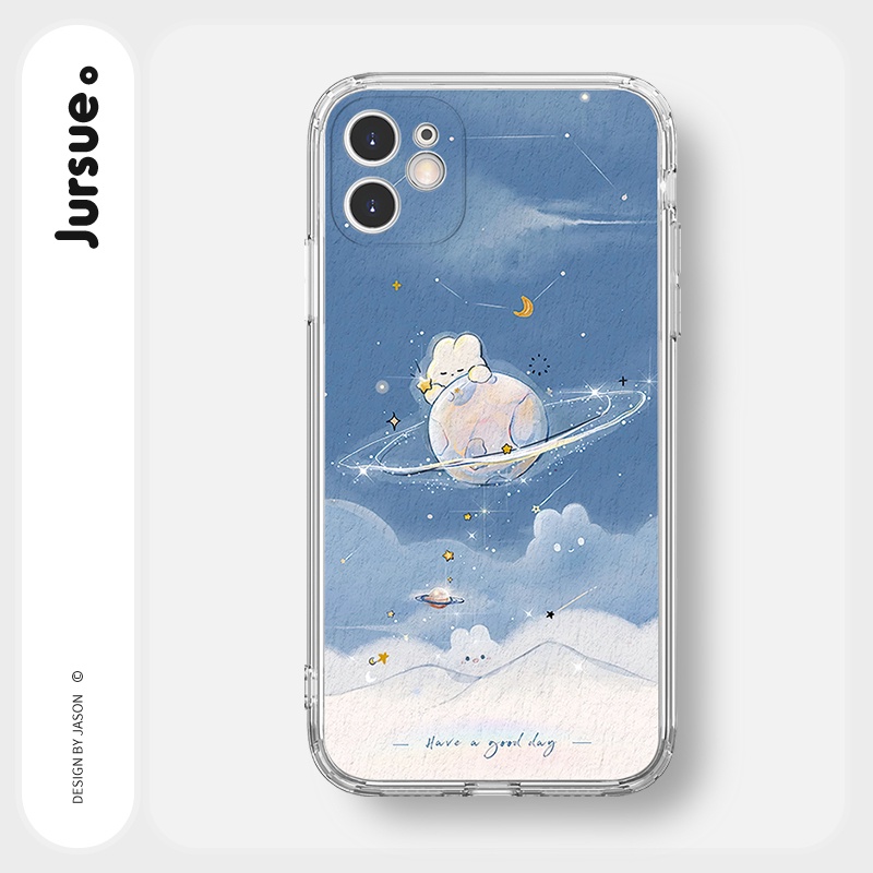 Mô tả Ốp điện thoại JURSUE Y3231 in hình dễ thương thích hợp cho iPhone Case 14 13 12 11 Pro Max SE 2020 X XR XS ip 8 7 Plus - 5