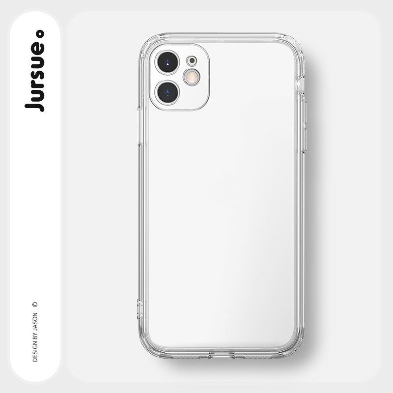 Mô tả Ốp lưng JURSUE silicon mềm chống sốc viền vuông Cho iPhone 15 14 13 12 11 Pro Max SE 2020 X XR XS 8 7 ip 6S 6 Plus YCS6 - 7