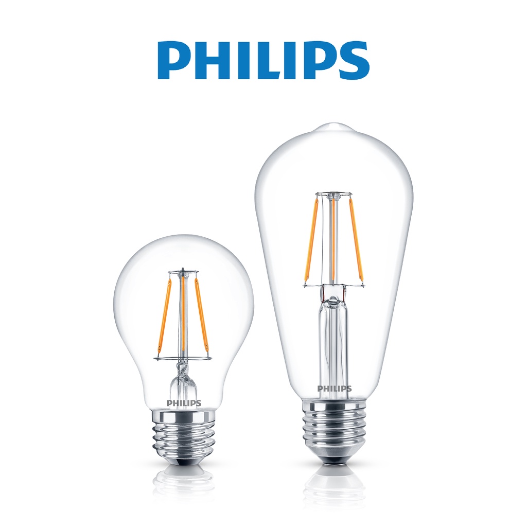 Mô tả Bóng đèn Philips LED Classic (ánh sáng vàng 3000K)- Thiết kế cổ điển, ánh sáng chất lượng cao (01 bóng) - 1