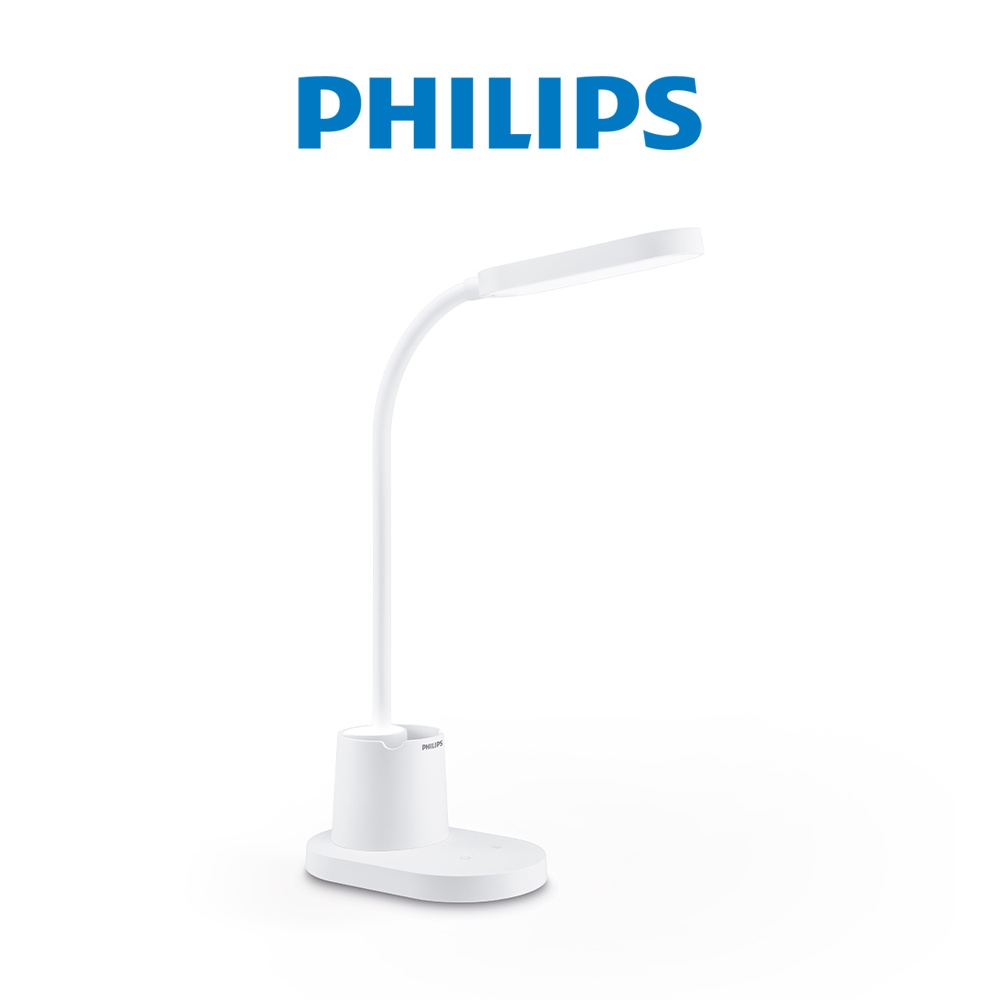 Mô tả Đèn bàn Philips bảo vệ mắt Bucket DSK214 7W - Điều chỉnh độ sáng, êm dịu cho đôi mắt khỏe đẹp - 1