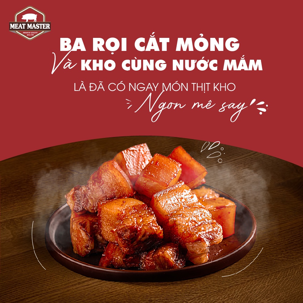 Ba rọi heo Meat Master VN 400g/khay | Shopee Việt Nam