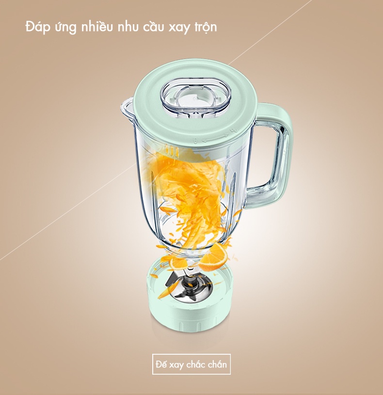 Cối xay 1.2L và lưới lọc Bear LLJ-B12K1