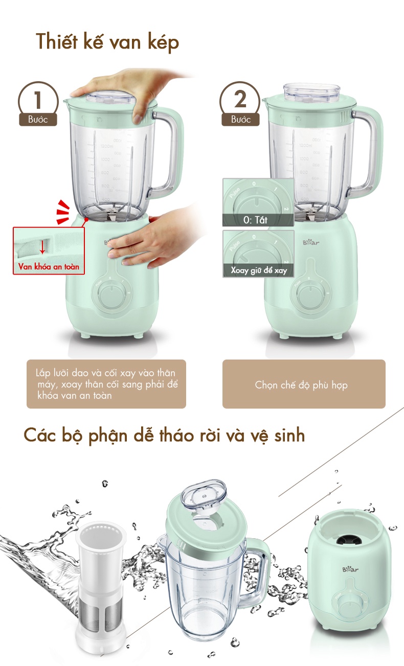 Thông số kỹ thuật Bear LLJ-B12K1