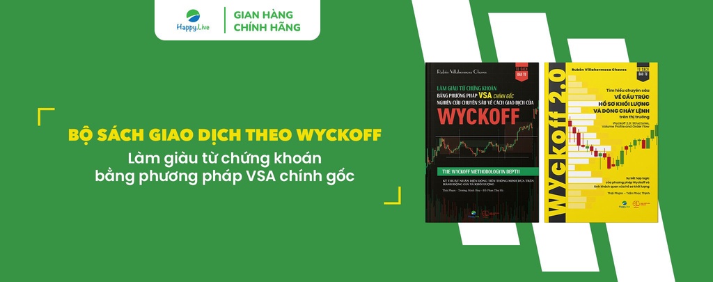 Mô tả Bộ Sách Giao Dịch Theo Wyckoff - Làm Giàu Từ Chứng Khoán Bằng Phương Pháp VSA Chính Gốc (Gồm 2 cuốn) - 1