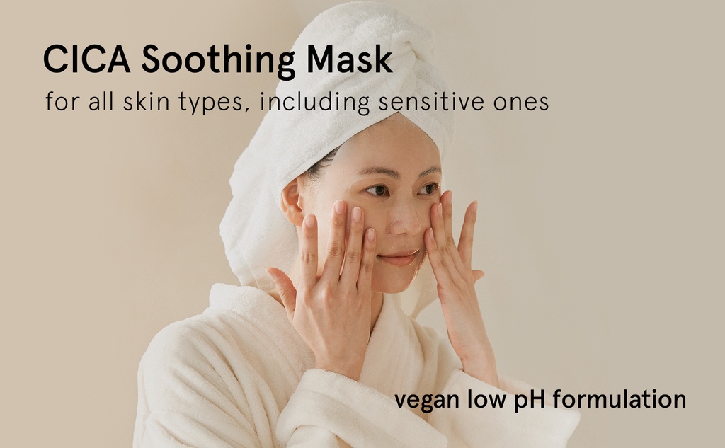 Mô tả Mặt nạ làm dịu Cica 25g (5 miếng) | Cica Soothing Mask Pack (5 Sheets) - 1