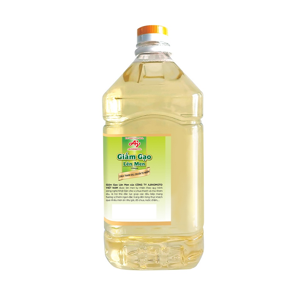 Mô tả Giấm Gạo Lên Men "Ajinomoto" 4.9l/Chai - 2