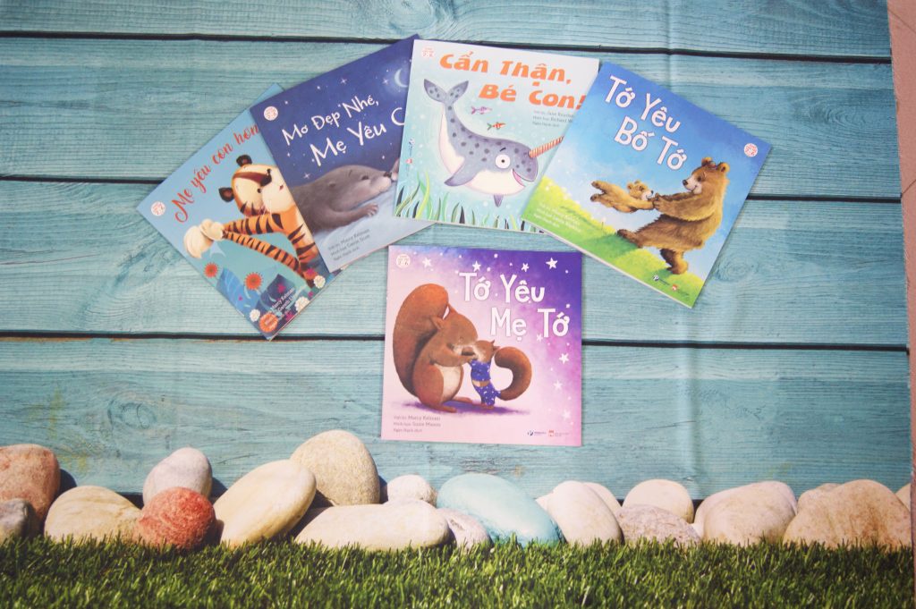 Mô tả Sách - combo 6 cuốn I Love: Tớ yêu bố tớ-Tớ yêu mẹ tớ-Mẹ yêu con hơn cả-Cẩn thận bé con- Mơ đẹp nhé,mẹ yêu con Vizibook - 1