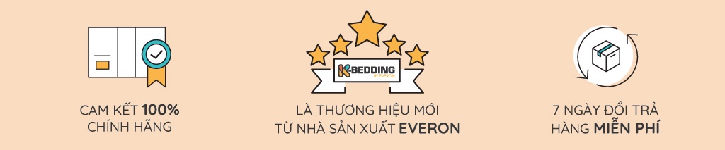 Mô tả Chăn chần bông K-Bedding By Everon chất vải Cotton kích thước 1m6x2m và 2mx2m2 - 2