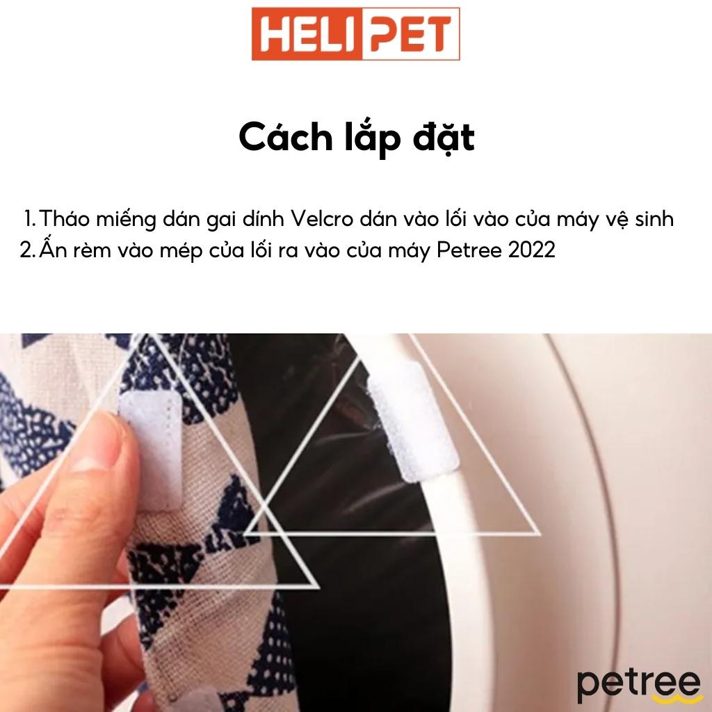Mô tả Rèm Cửa Cho Máy Dọn Vệ Sinh Tự Động Petree x HeLiPet 2025 - 2