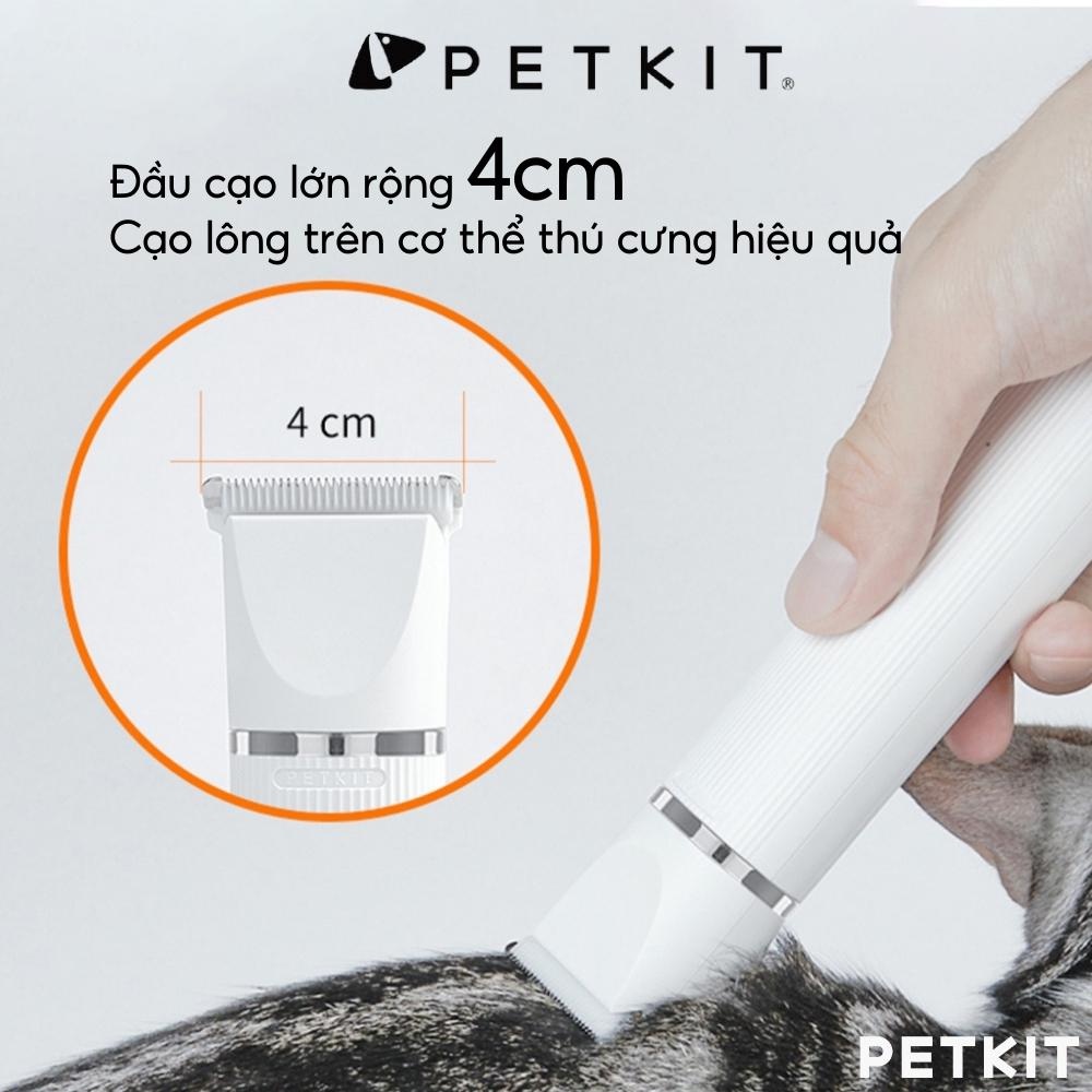 Mô tả Tông Đơ Đa Năng PETKIT 2in1 Pro 2025 Chuyên Dụng Cắt Tỉa Lông Chó, Mèo - HeLiPet - 2