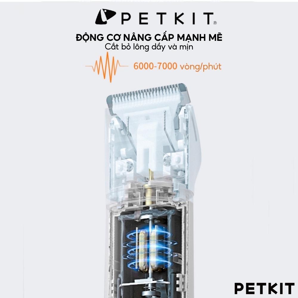 Mô tả Tông Đơ Đa Năng PETKIT 2in1 Pro 2025 Chuyên Dụng Cắt Tỉa Lông Chó, Mèo - HeLiPet - 4