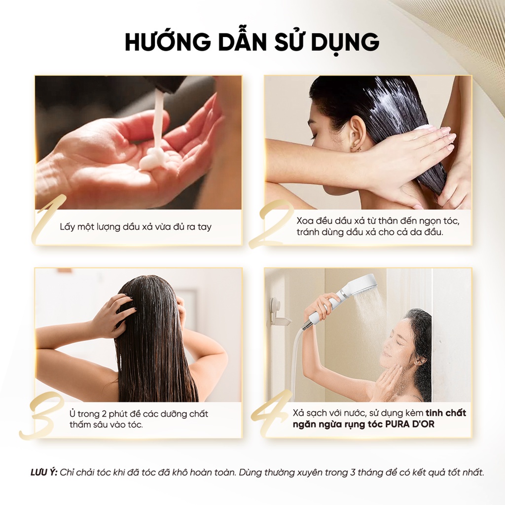 Mô tả Dầu xả hữu cơ phục hồi và dưỡng ẩm chuyên sâu Biotin Deep Moisturizing Conditioner 236-473ml Oraganic - 3