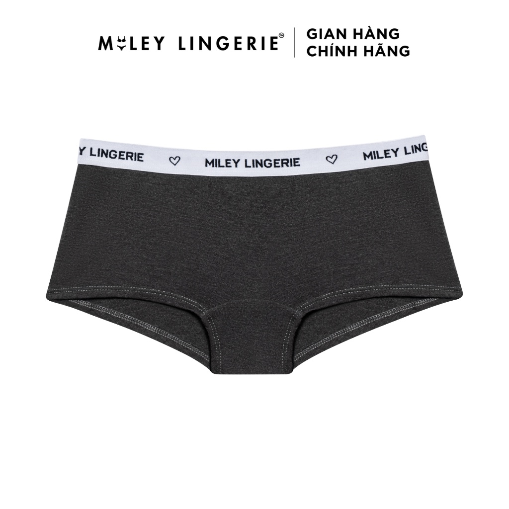 Mô tả "New"Combo 5 Quần Lót Nữ Boxer Fashion Silver Grey Being Me Miley Lingerie - 1