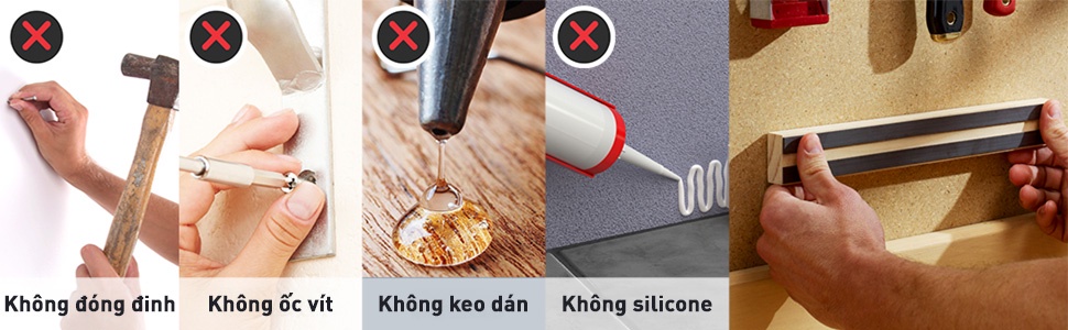 Mô tả Băng keo hai mặt 3M™ Scotch®, siêu dính, độ bền cao, dính tốt trên bề mặt được sơn, 1 cuộn, Dùng trong nhà và ngoài trời - 6