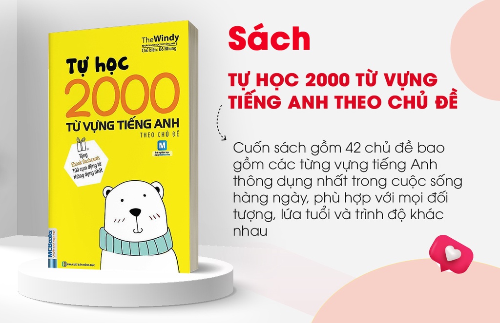Mô tả Tự Học 2000 Từ Vựng Tiếng Anh Theo Chủ Đề Phiên Bản Khổ Nhỏ Dành Cho Người Học Căn Bản - Sách Học Kèm App Online Newbook - 2