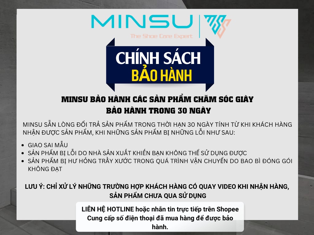 Mô tả Chai Xịt Khử Mùi Giày Công Nghệ NANO AG+ MINSU Cao Cấp M4855 Loại Bỏ Vi Khuẩn Có Hại Giúp Ngăn Mùi, Mồ Hôi và Thơm Chân - 7