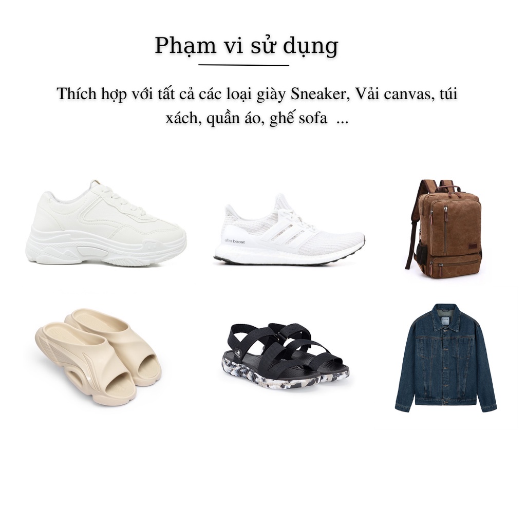 Mô tả Bàn Chải Đánh Giày MINSU M2415 Chuyên Dùng Vệ Sinh Giày Sneaker, Da Lộn Với Chất Liệu Lông Ngựa, Lông Heo Mềm Cao Cấp - 7