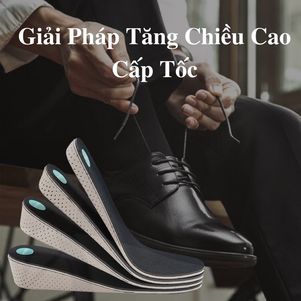 Mô tả Lót Giày Tăng Chiều Cao Cả Bàn và Nửa Bàn Chân Nam Nữ Cao Cấp MINSU M7018 Chuyên Dùng cho Giày Thể Thao Sneaker Độn Đế - 3