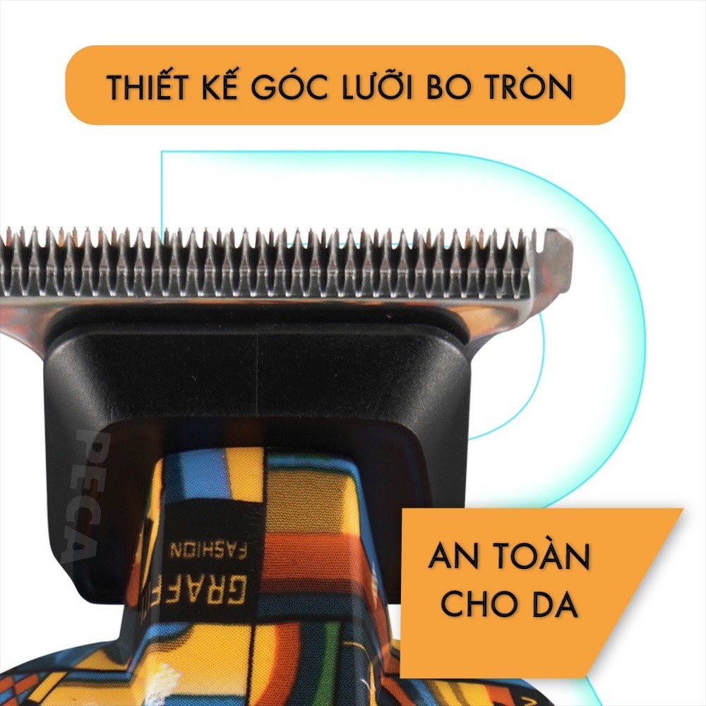 Mô tả Tông đơ chấn viền Kemei KM-MAX5090 màn hình LCD thông minh, thiết kế độc đáo, có thể cắt tóc,chấn viền, cạo râu - 5