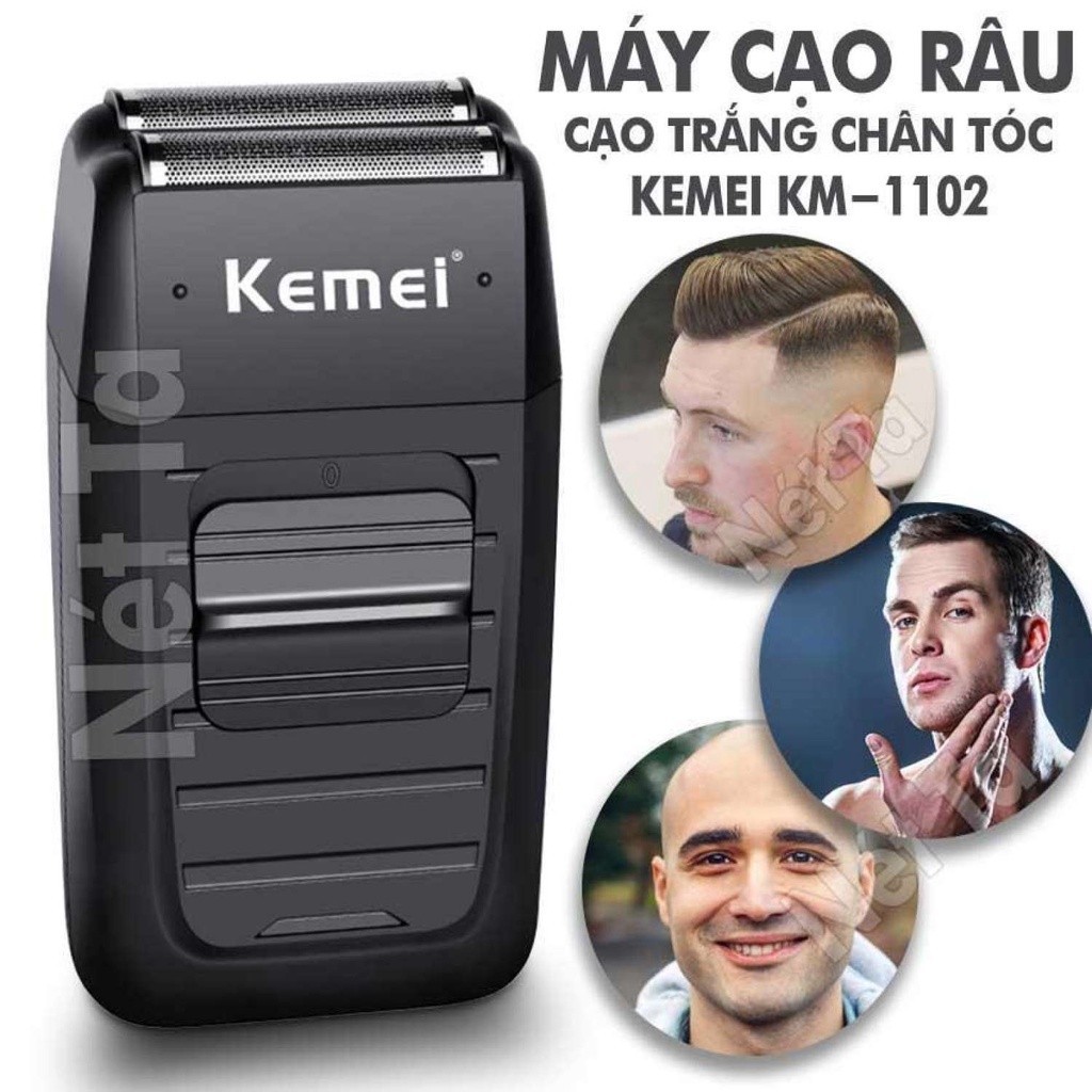 Mô tả Lưỡi máy cạo râu thay thế cho các dòng cạo râu Kemei KM-1102, KM-1102H, dễ tháo lắp - 9
