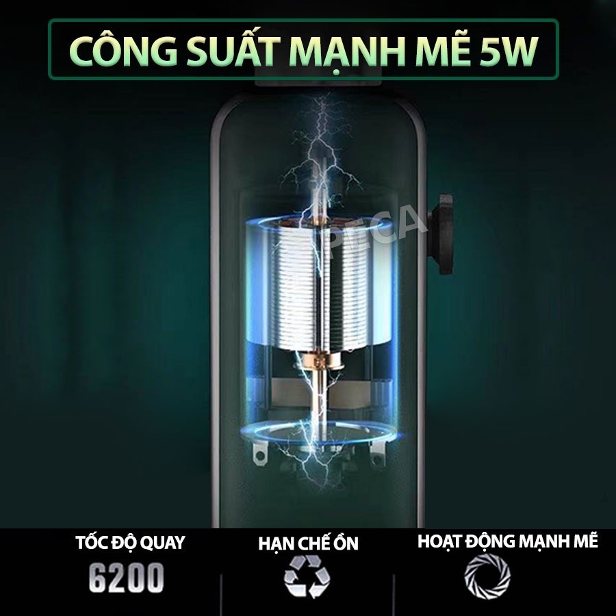 Mô tả Tông đơ chấn viền cao cấp Kemei KM-5098 thiết kế độc đáo kết hợp cạo đầu, khắc tóc, fade trắng chân tóc- Hàng chính hãng - 7