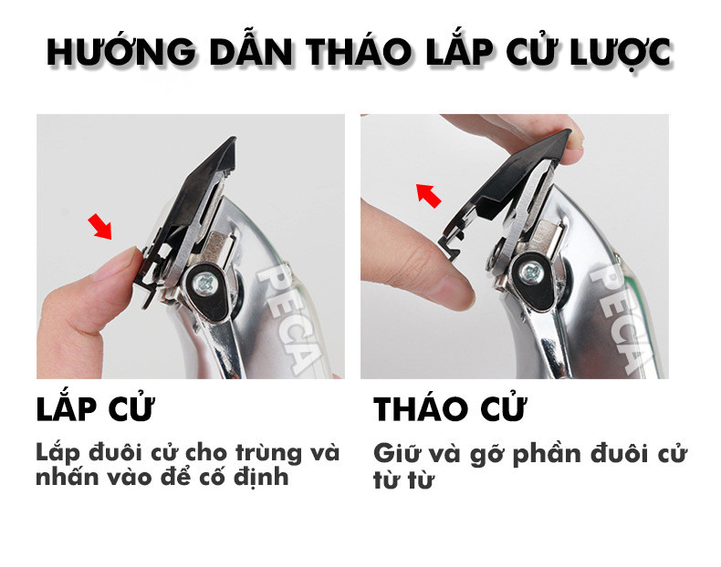 Mô tả Tông đơ cắt tóc chuyên nghiệp màn hình LCD KEMEI KM-1996 hợp kim nhôm hàng không cao cấp lưỡi thép không gỉ pin trâu 3 - 12