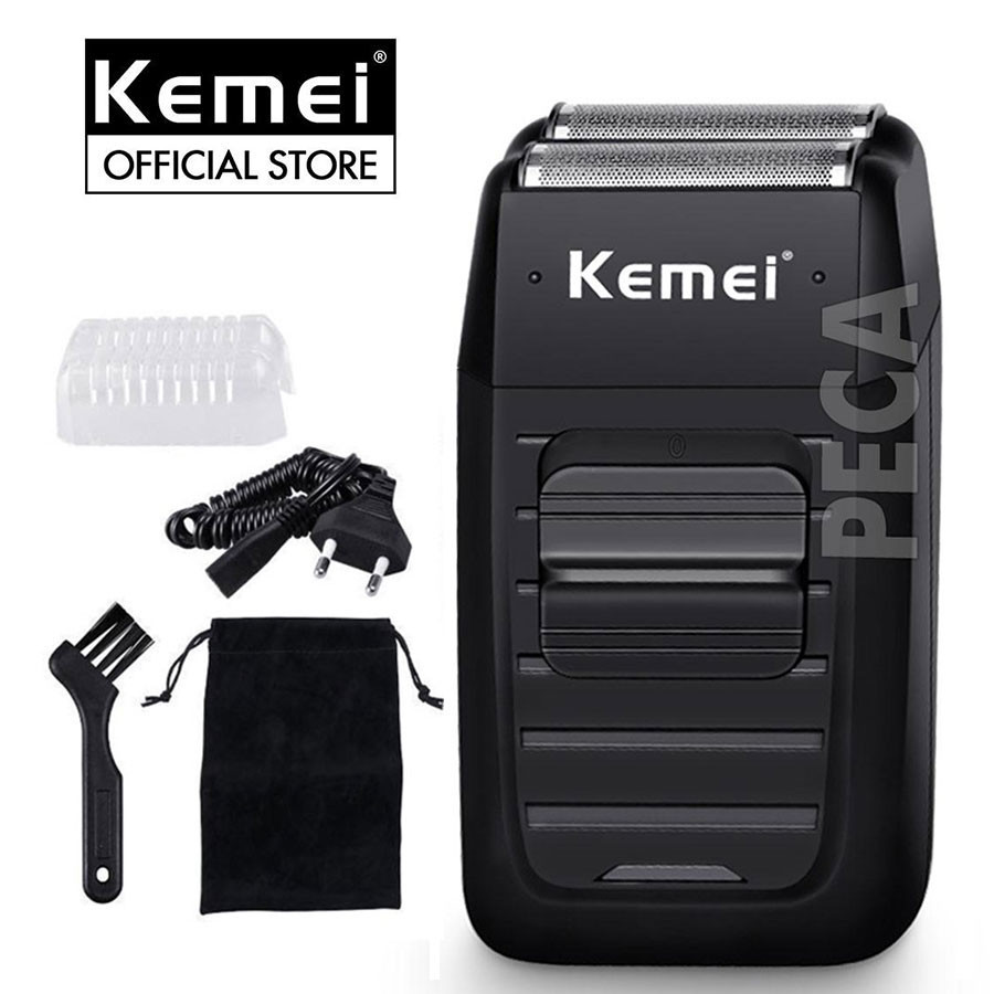 Mô tả Máy cạo râu khô Kemei KM-1102 chuyên nghiệp với công suất mạnh mẽ có thể cạo trắng chân tóc, fade 2 lưỡi kép cao cấp - 1