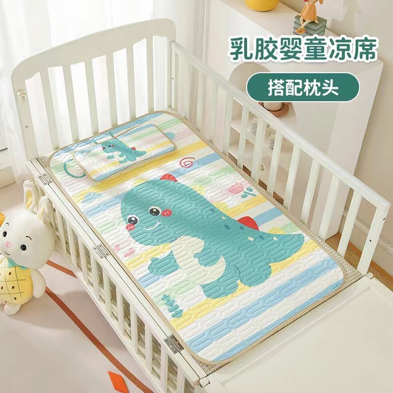 Mô tả Chiếu Điều Hòa Cao Su Non ETAMI Tặng Kèm Gối Cho Bé, Chiếu Cao Su Non 5D Thoáng Mát Cho Bé Từ Sơ Sinh - 1