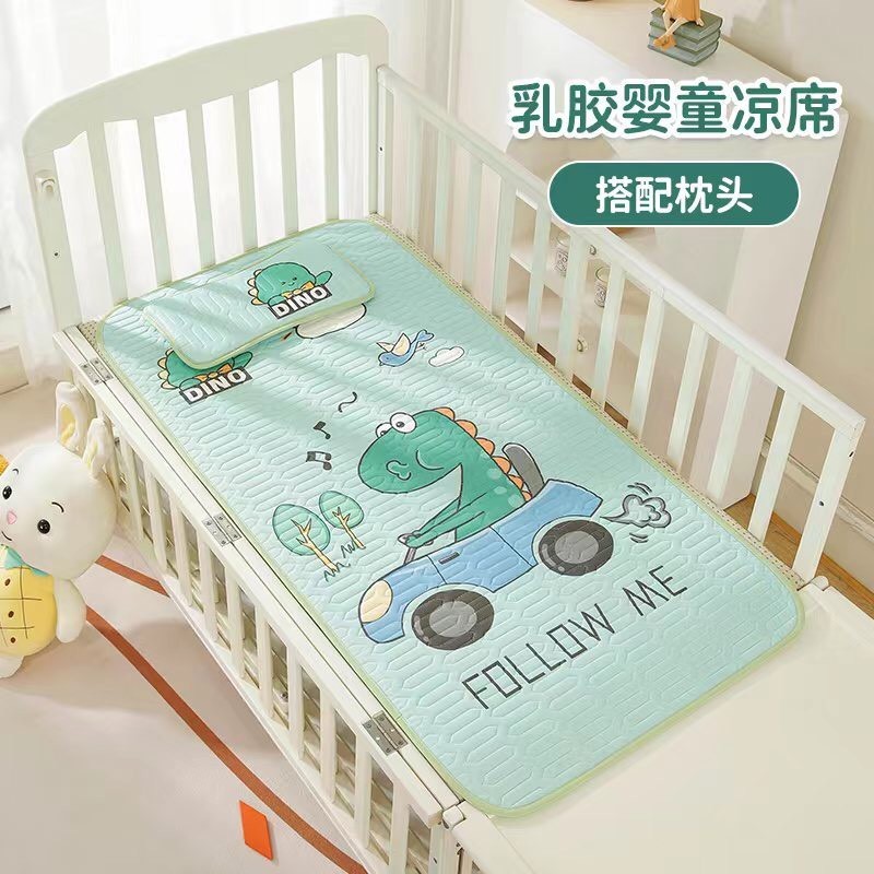 Mô tả Chiếu Điều Hòa Cao Su Non ETAMI Tặng Kèm Gối Cho Bé, Chiếu Cao Su Non 5D Thoáng Mát Cho Bé Từ Sơ Sinh - 3