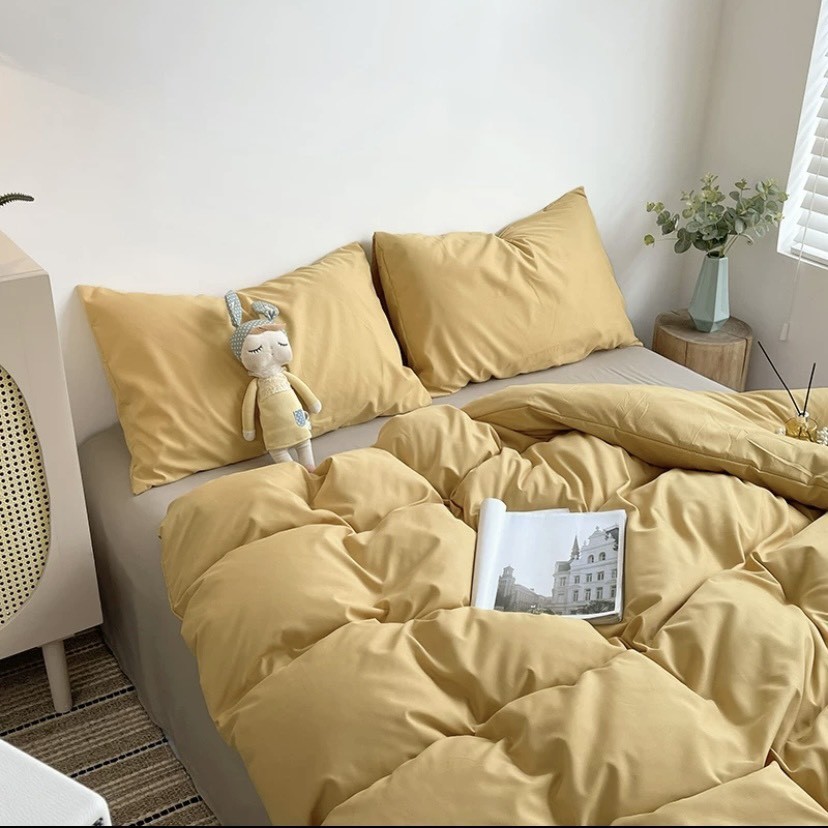 Mô tả Bộ chăn ga gối cotton tici Notag ETAMI mẫu mới decor phòng ngủ vintage đủ mọi cỡ nệm(chưa kèm ruột) - 1