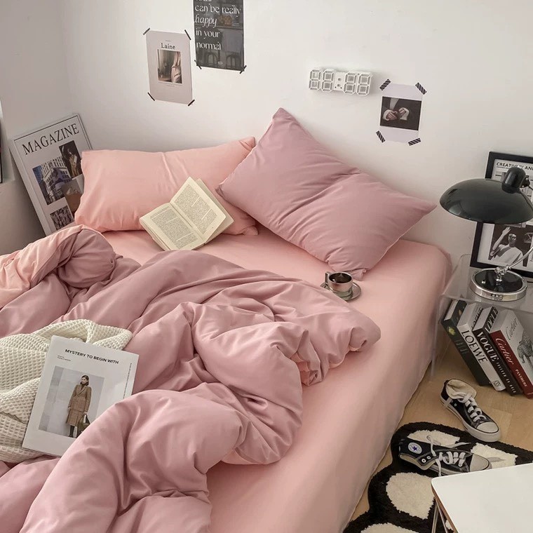 Mô tả Bộ chăn ga gối cotton tici Notag ETAMI dày decor phòng ngủ vintage đủ mọi cỡ nệm(chưa kèm ruột) - 1